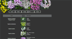 Desktop Screenshot of daphnes.be