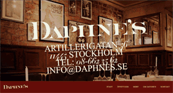 Desktop Screenshot of daphnes.se